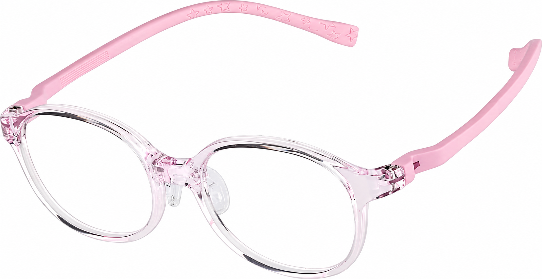 Pink Oval Glasses · Pink · reference