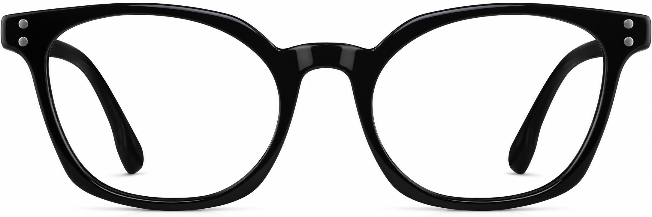 Black Square Glasses · Black · reference