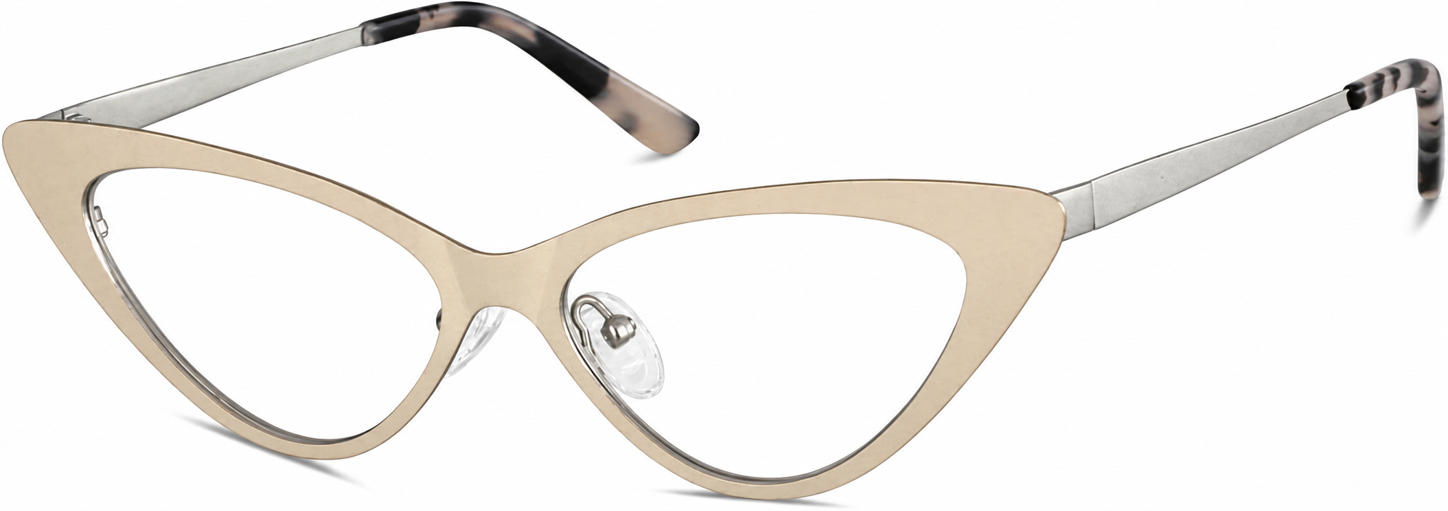 Cream Cat-Eye Glasses · Cream · reference