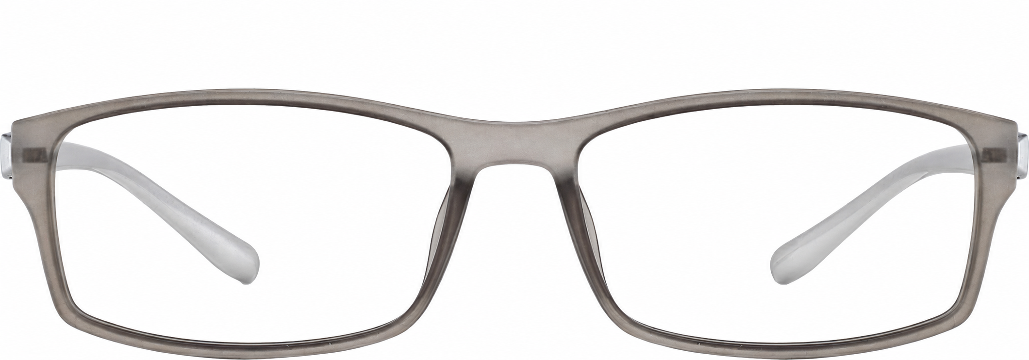 Gray Rectangle Glasses · Gray · reference