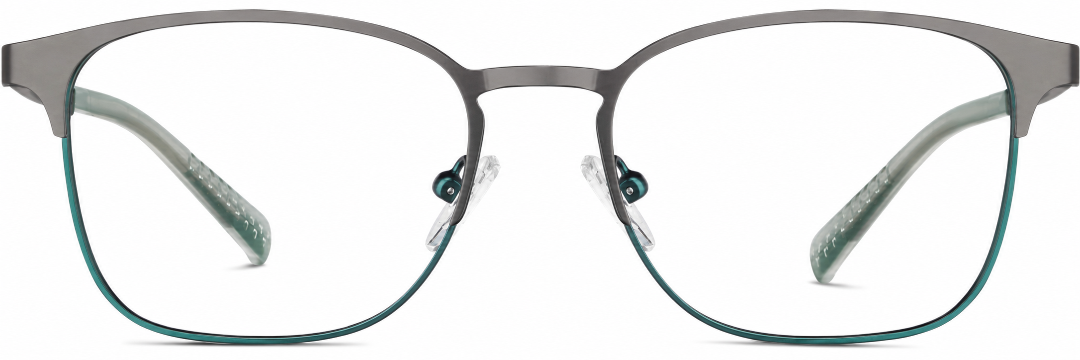 Gray Browline Glasses · Gray · reference