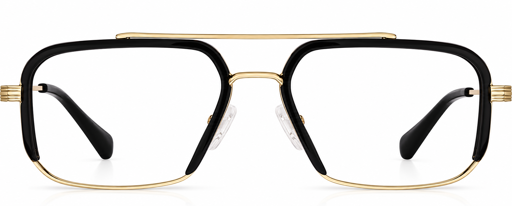 Black Aviator Glasses · Black · reference