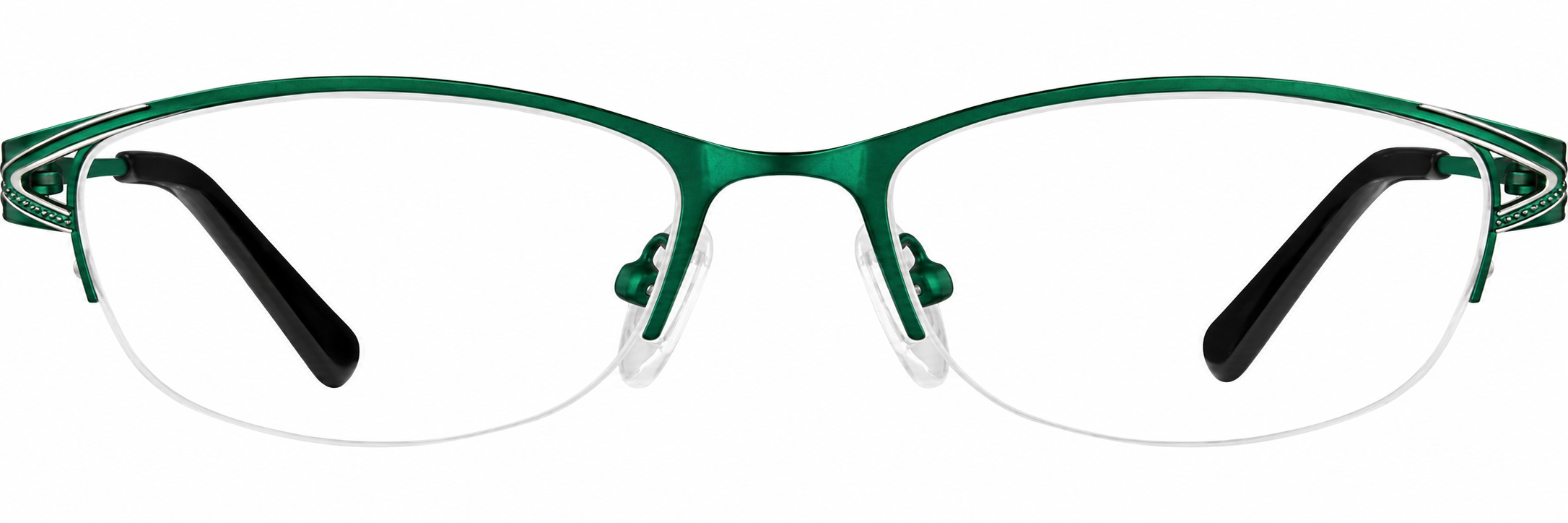 Green Oval Glasses · Green · reference