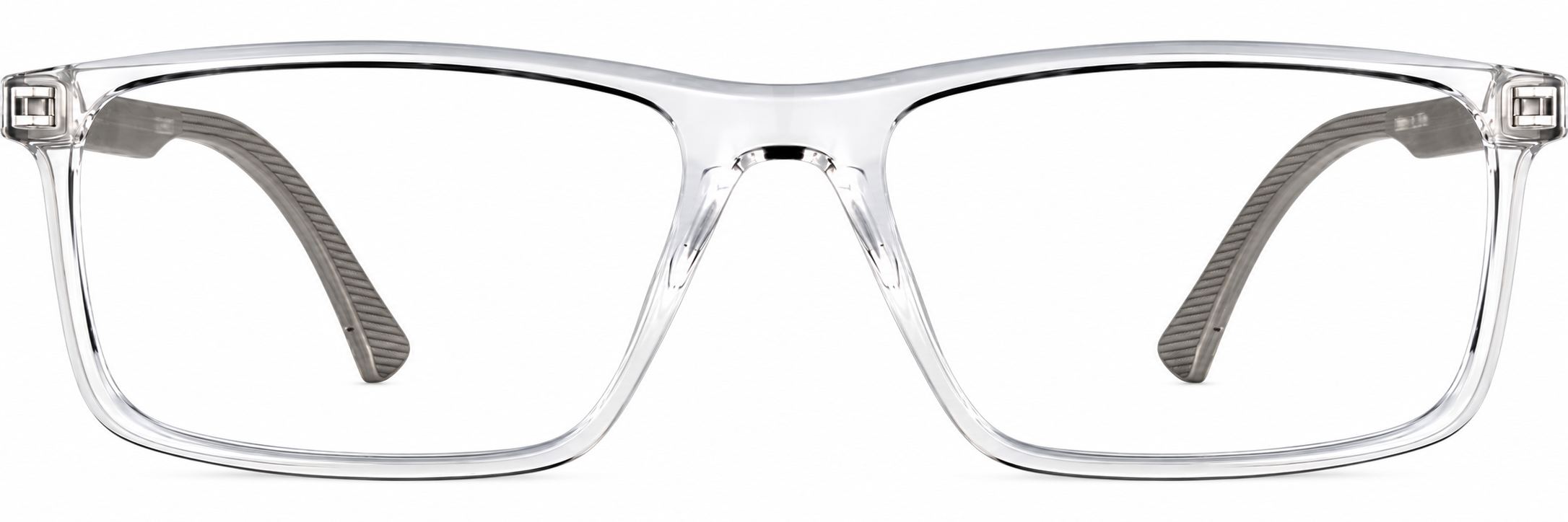 Clear Rectangle Glasses · Clear · reference