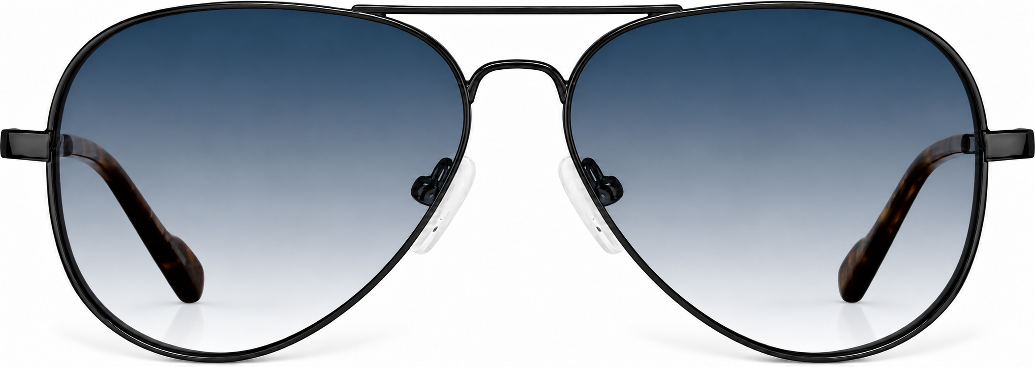 Black Aviator Sunglasses · Black · reference