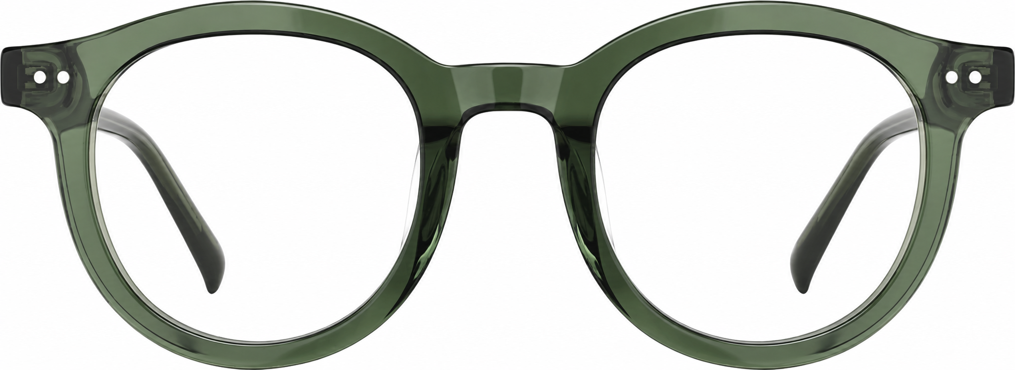 Green Round Glasses · Green · reference