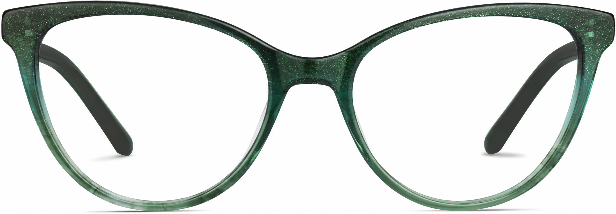 Emerald Cat-Eye Glasses · Emerald · reference