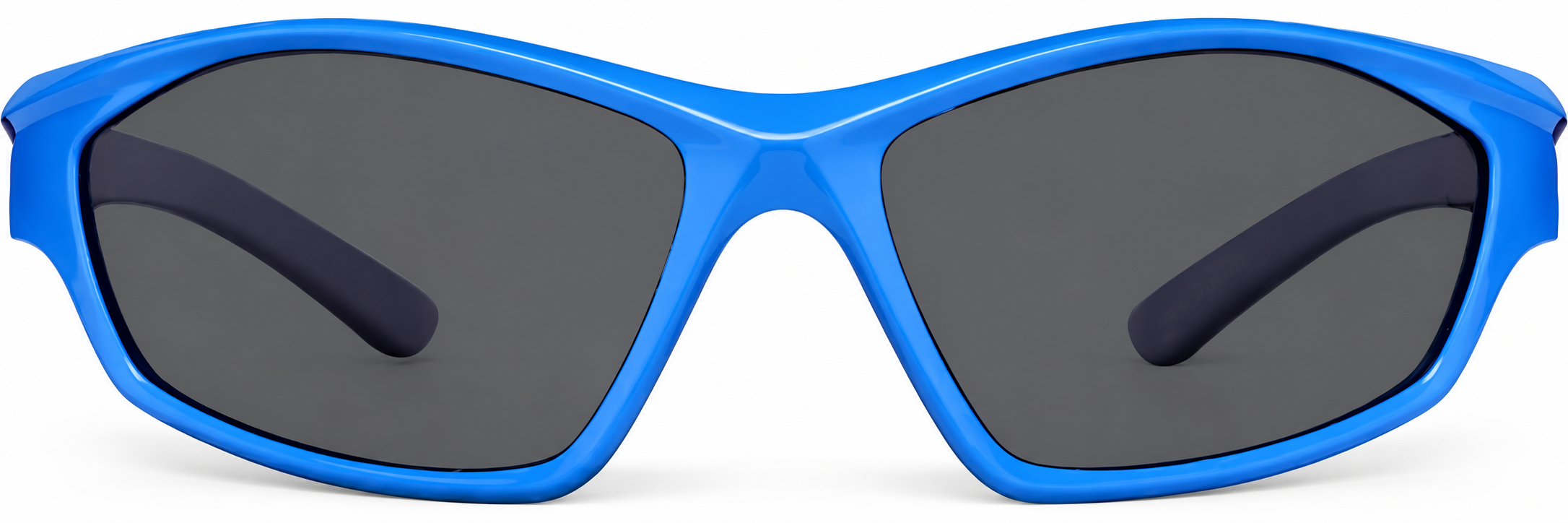 Blue Kids' Wrap-Around Sunglasses · Blue · reference