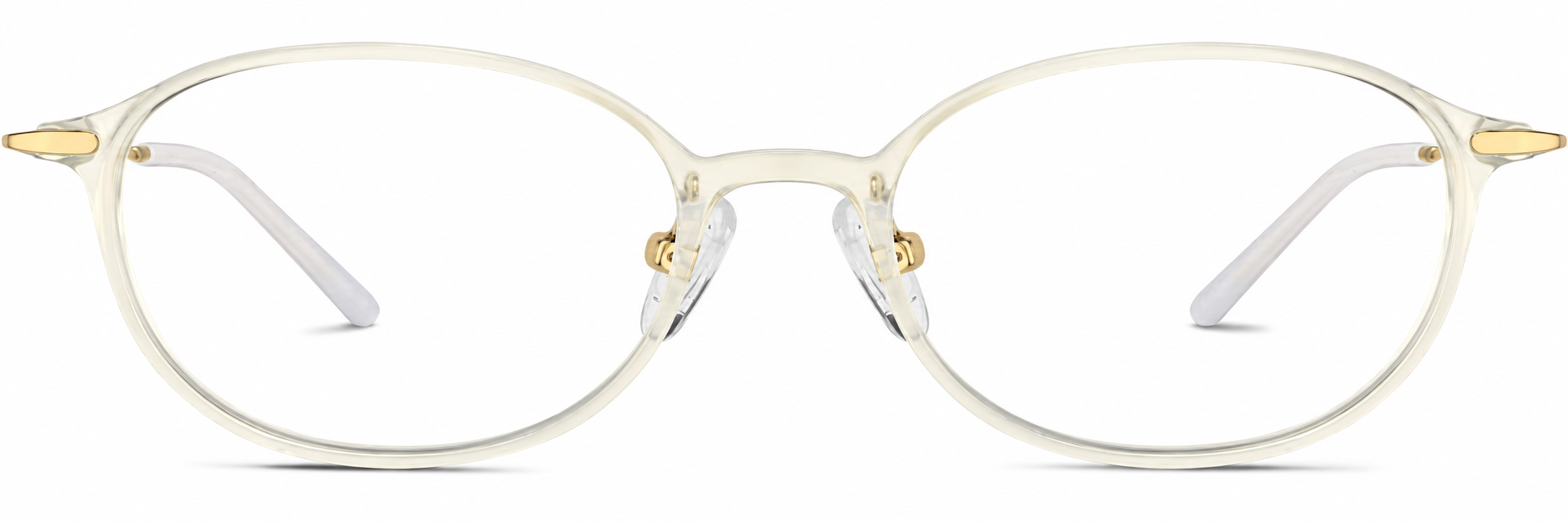 Clear Oval Glasses · Clear · reference