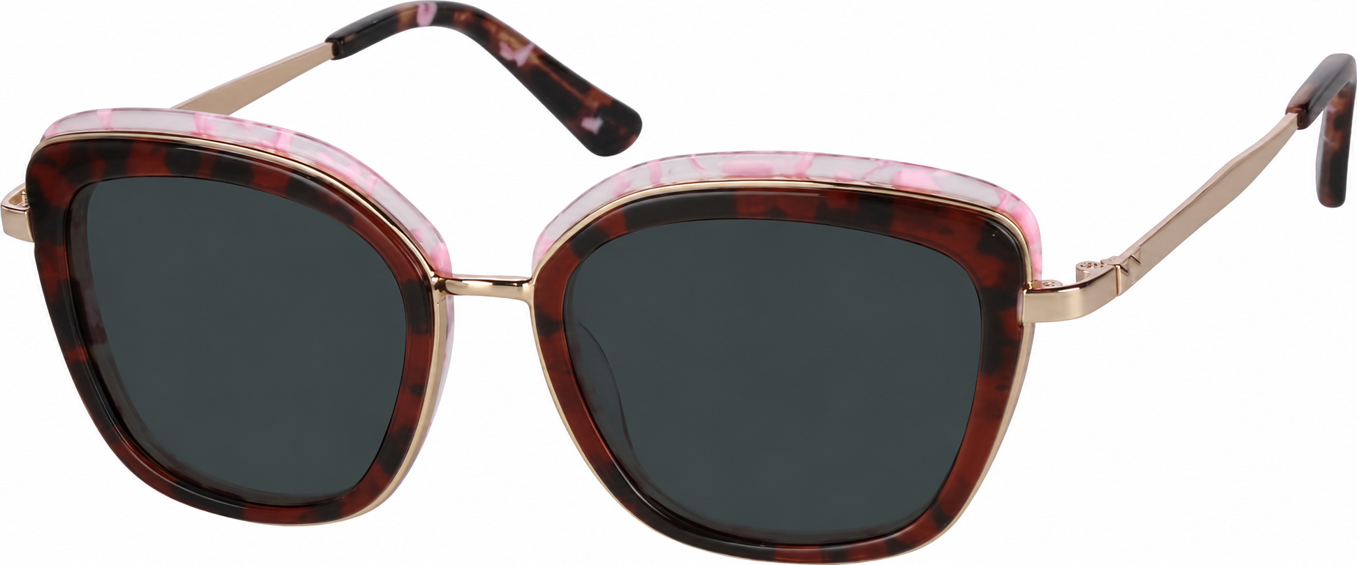 Premium Cat-Eye Sunglasses · Red · reference