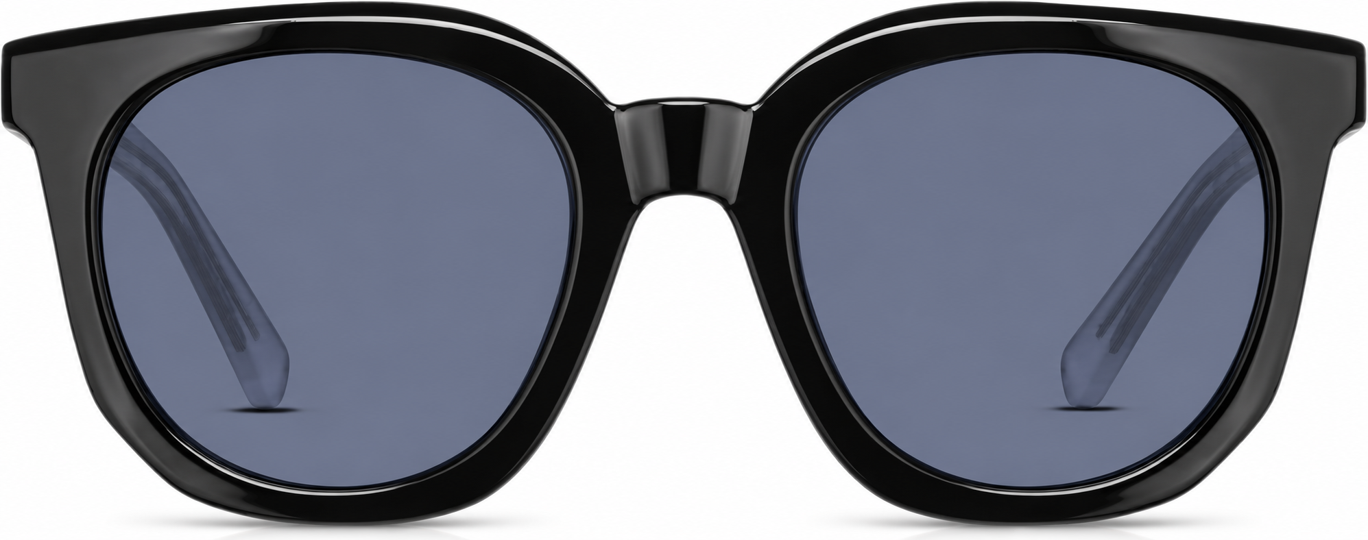 Black Square Sunglasses · Black · reference