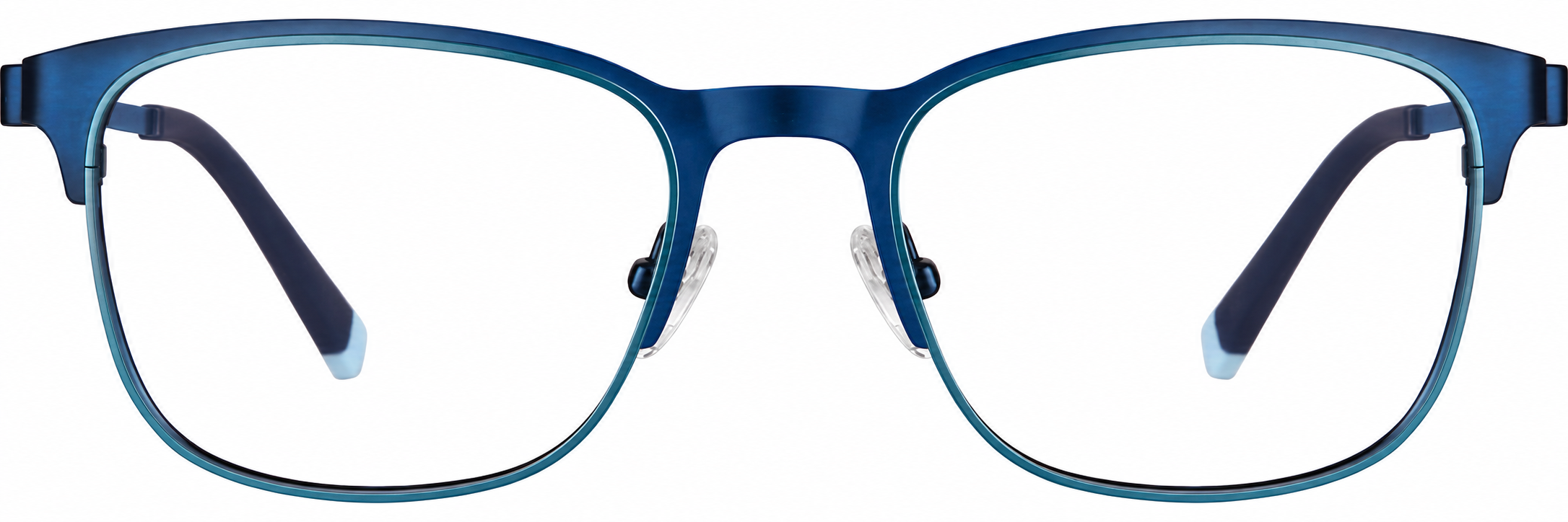 Navy Kids' Browline Glasses · Navy · reference