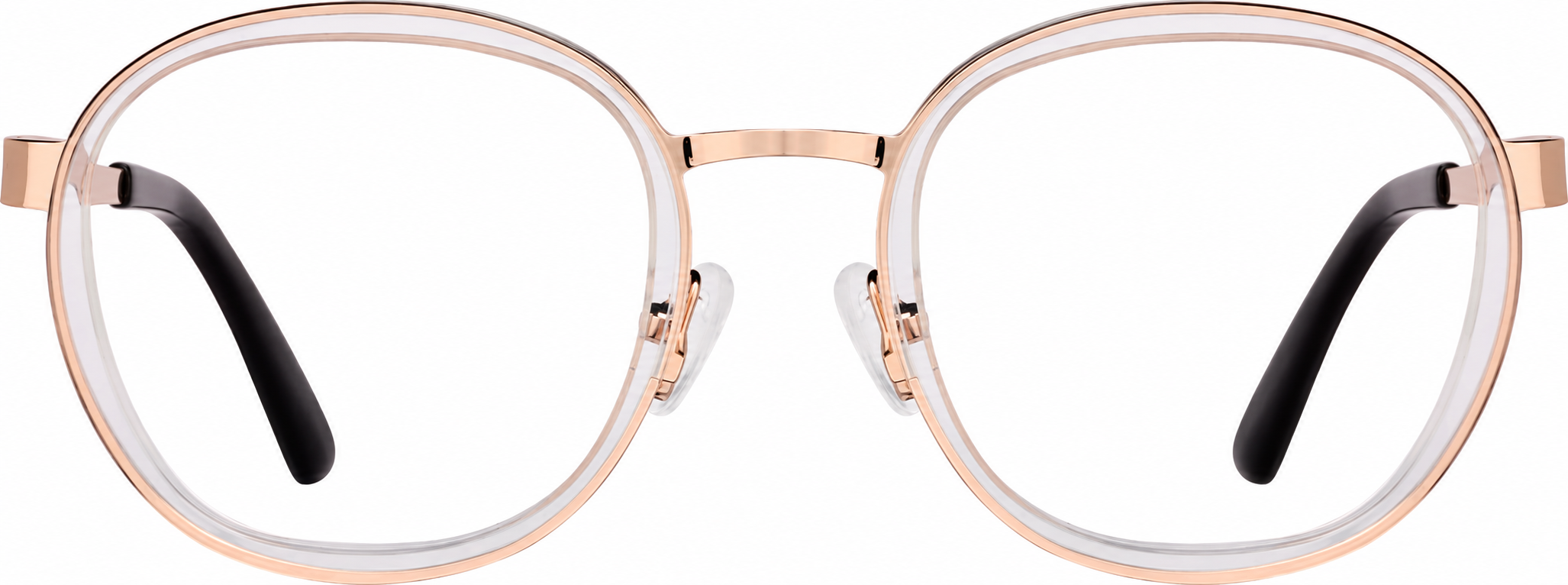Clear Round Glasses · Clear · reference