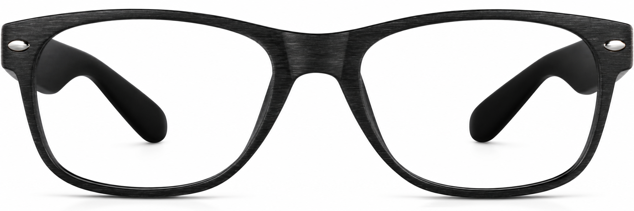 Black Rectangle Glasses · Black · reference