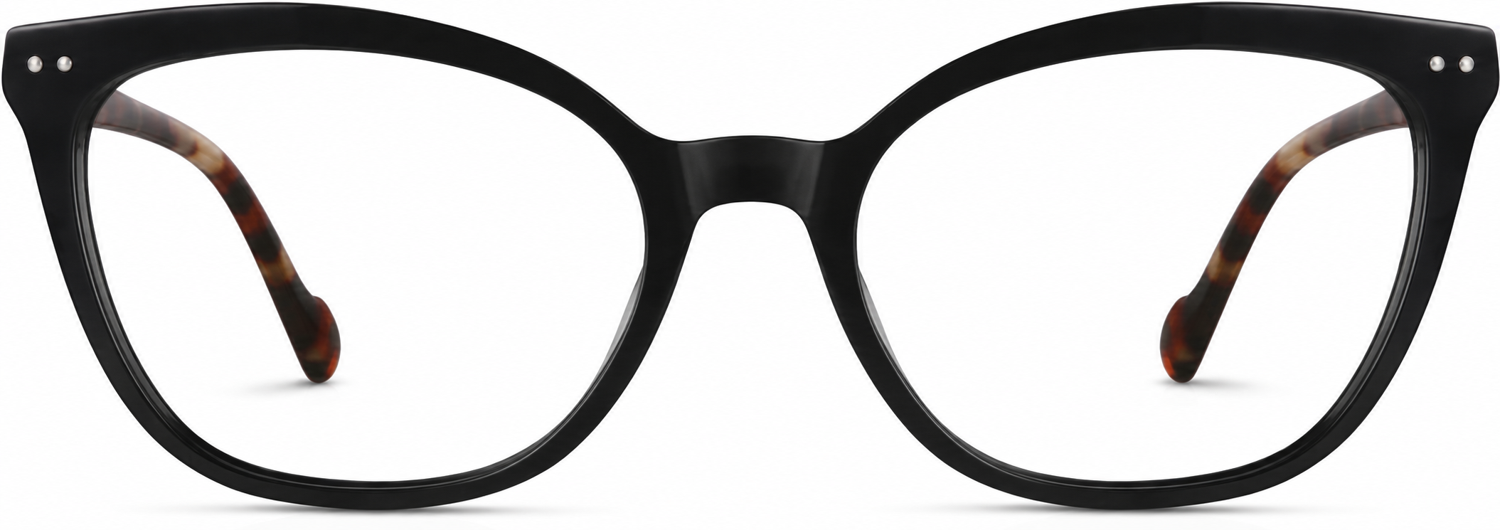 Black Cat-Eye Glasses · Black · reference