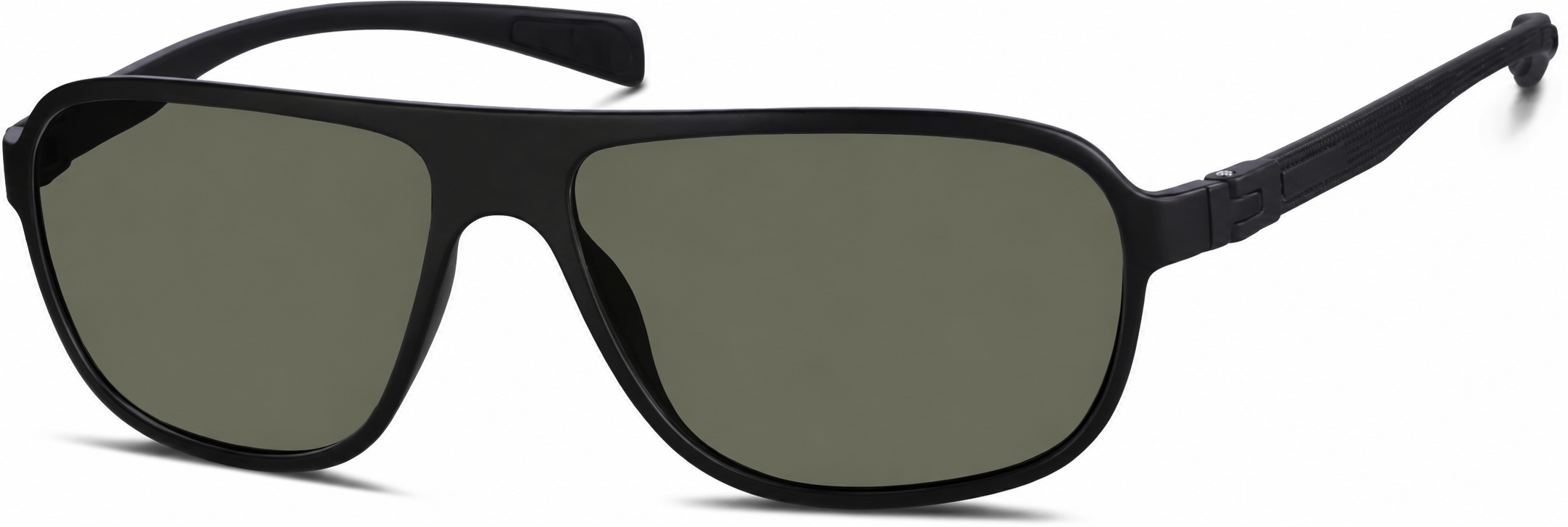 Premium Rectangle Sunglasses · Black · reference