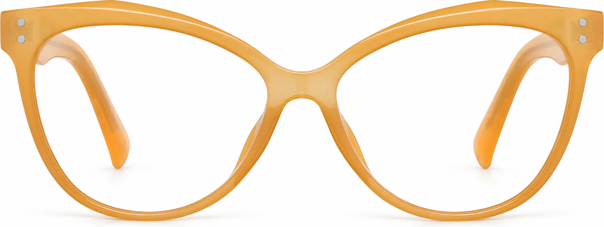 Yellow Cat-Eye Glasses · Yellow · reference