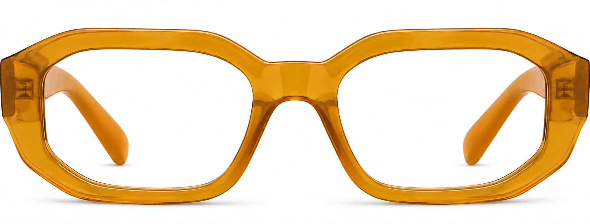 Yellow Geometric Glasses · Yellow · reference