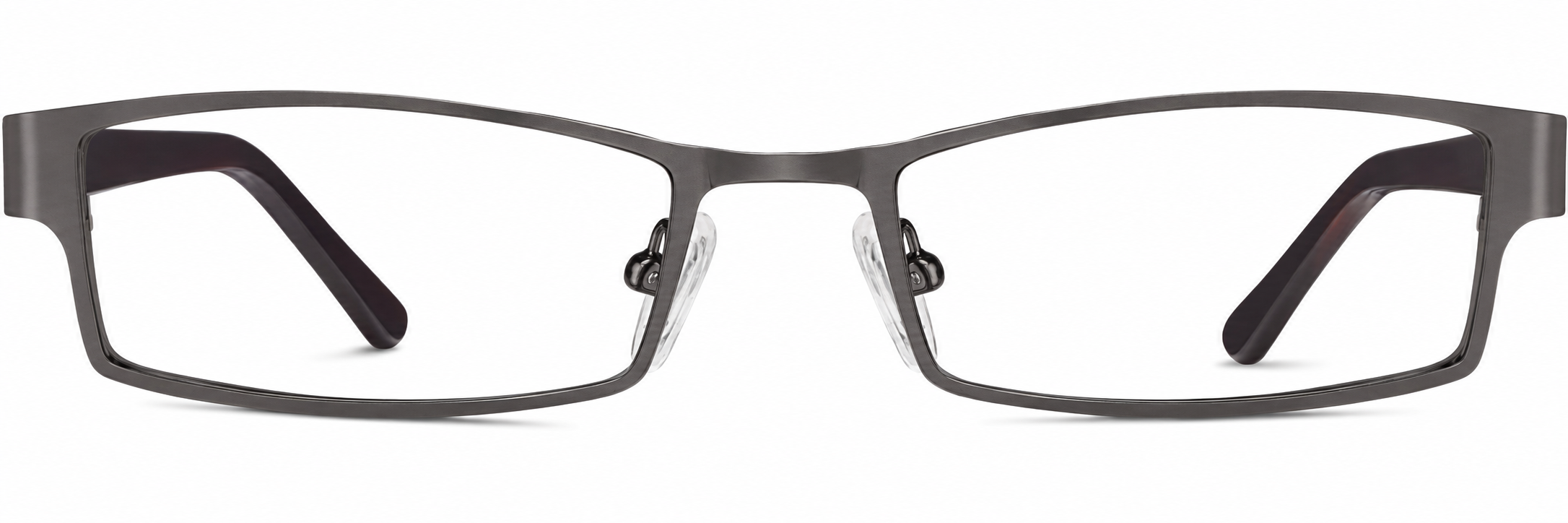 Gray Rectangle Glasses · Gray · reference