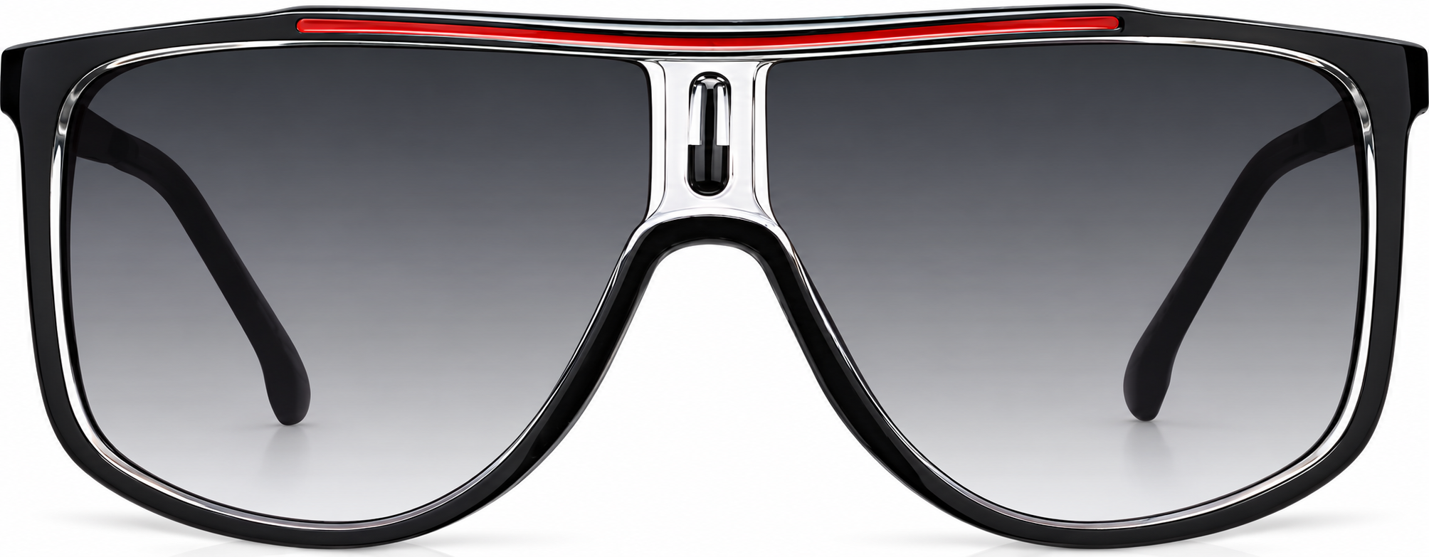Black Wrap-Around Sunglasses · Black · reference