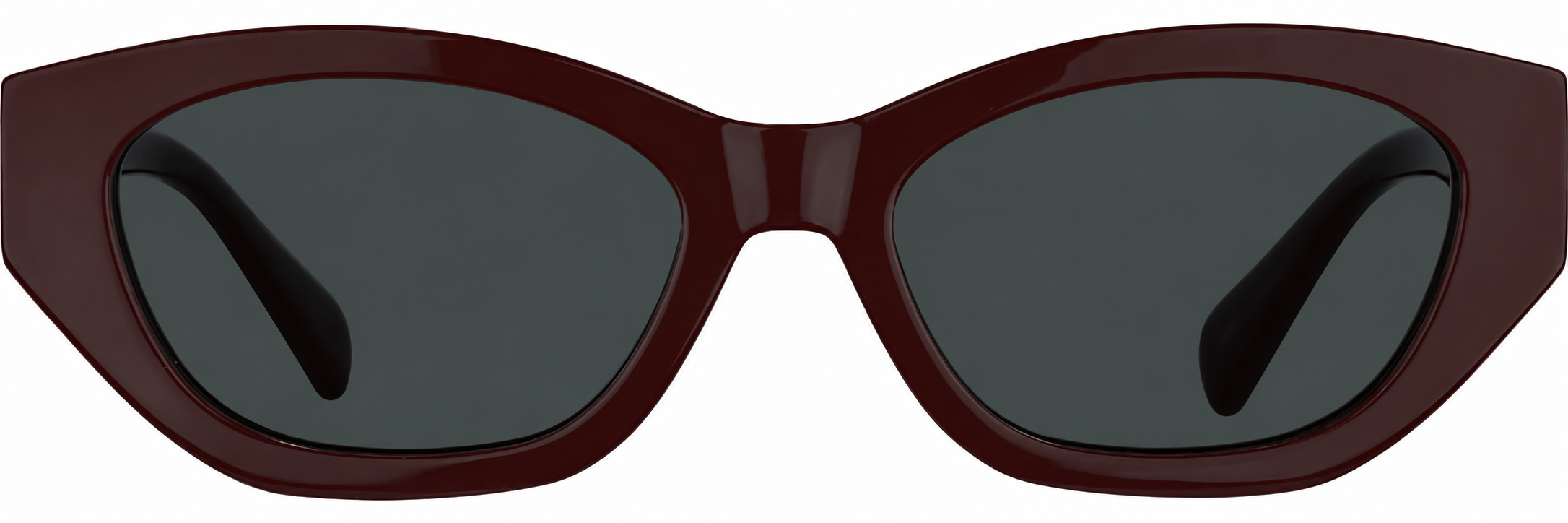 Red Cat-Eye Sunglasses · Red · reference