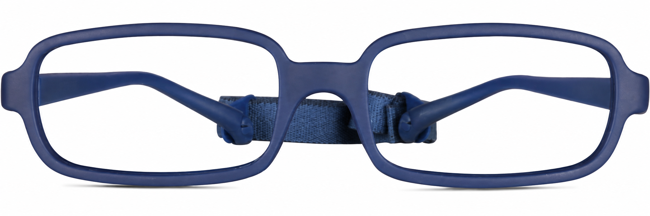 Navy Kids’ Flexible Rectangle Glasses · Navy · reference
