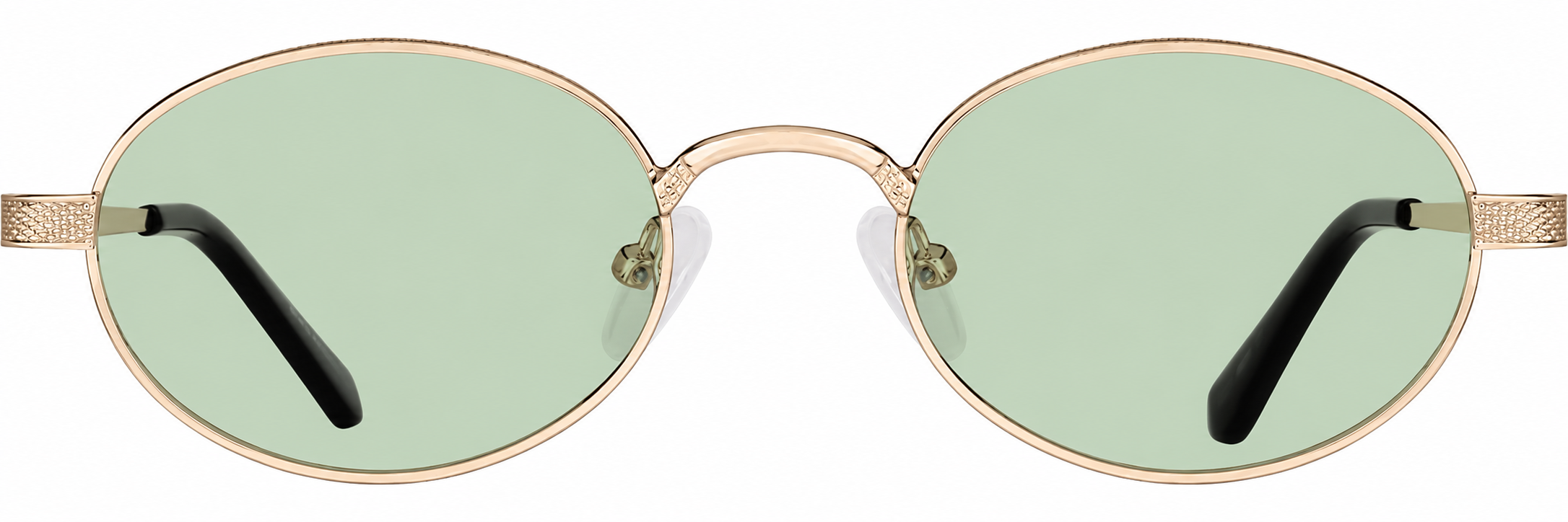 Gold Oval Sunglasses · Gold · reference