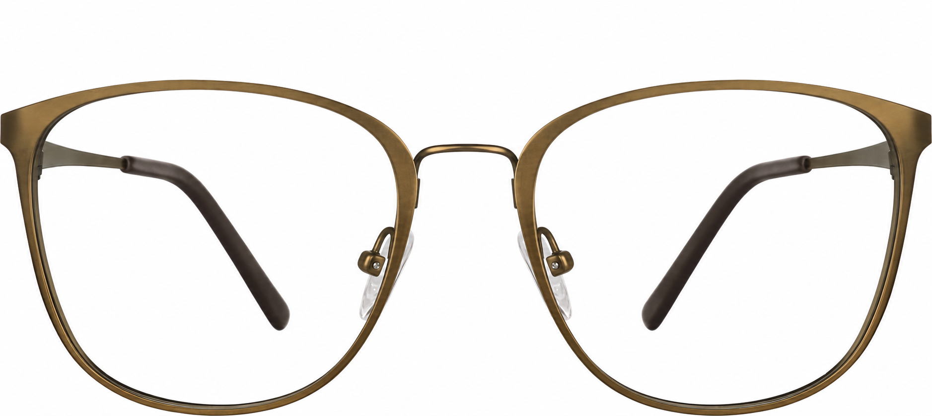Brown Square Glasses · Brown · reference