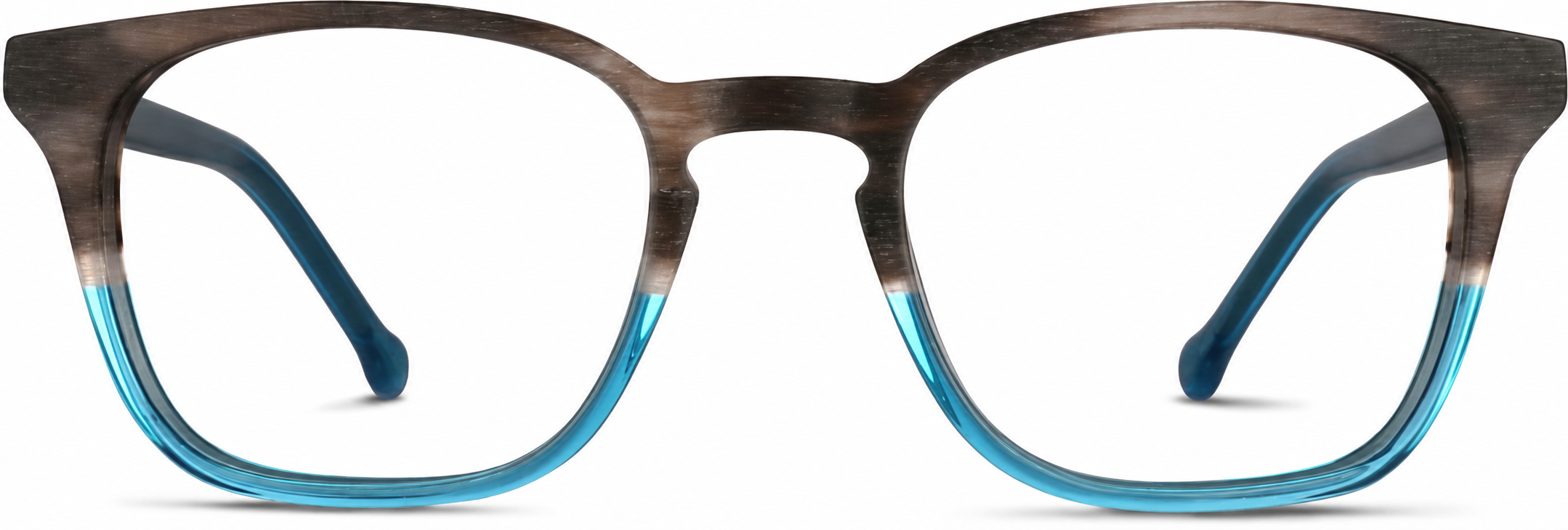 Gray/Blue Square Glasses · Gray/Blue · reference