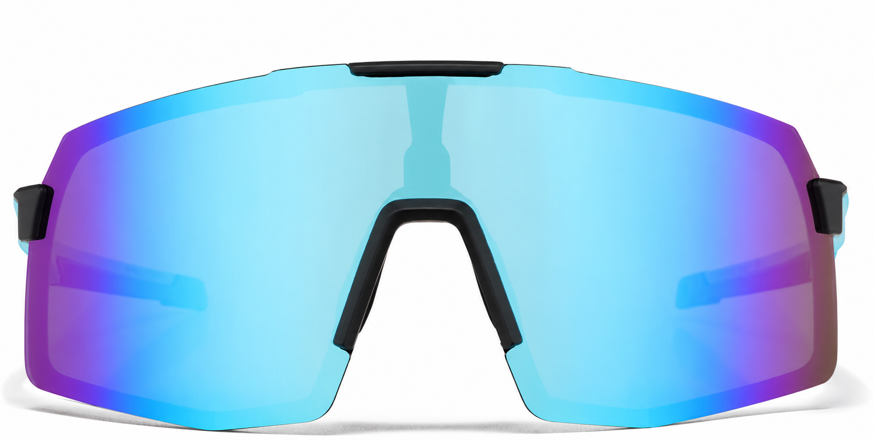 Blue Sport Polarized Sunglasses · Black and Blue · reference
