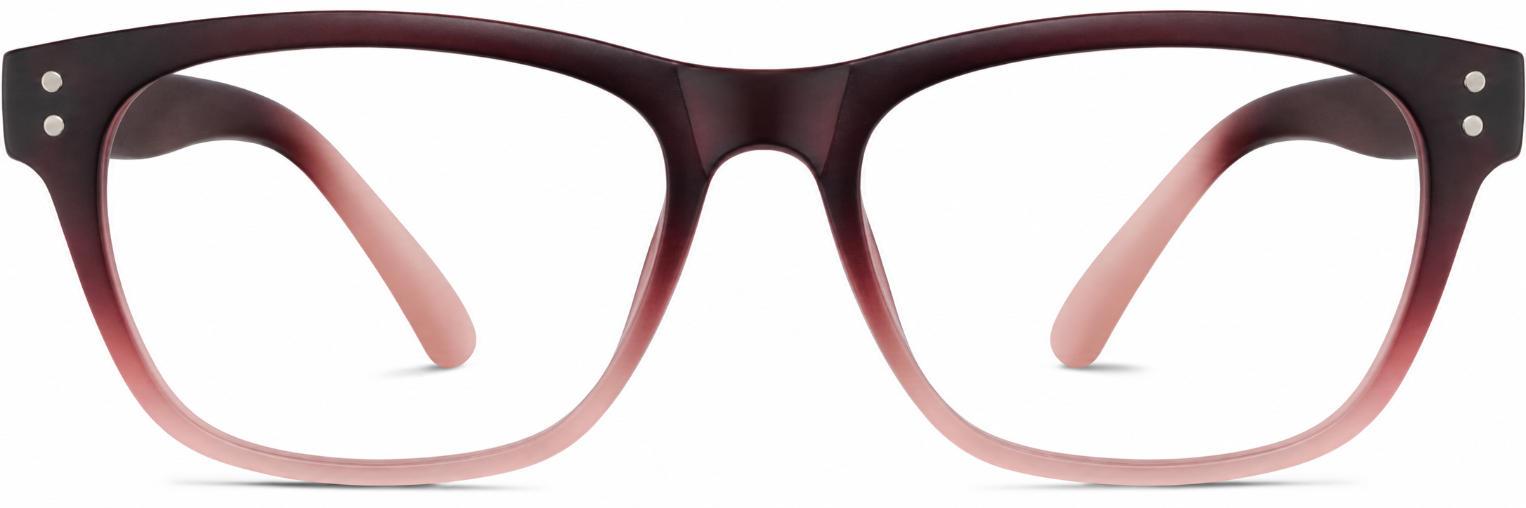Maroon Square Glasses · Maroon · reference
