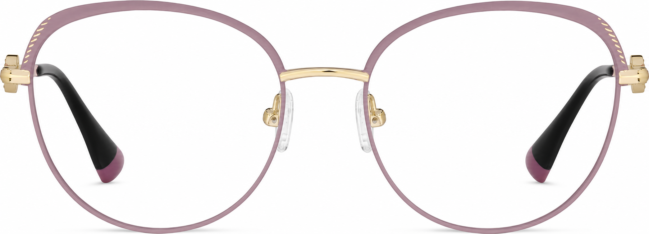 Purple Round Glasses · Purple · reference