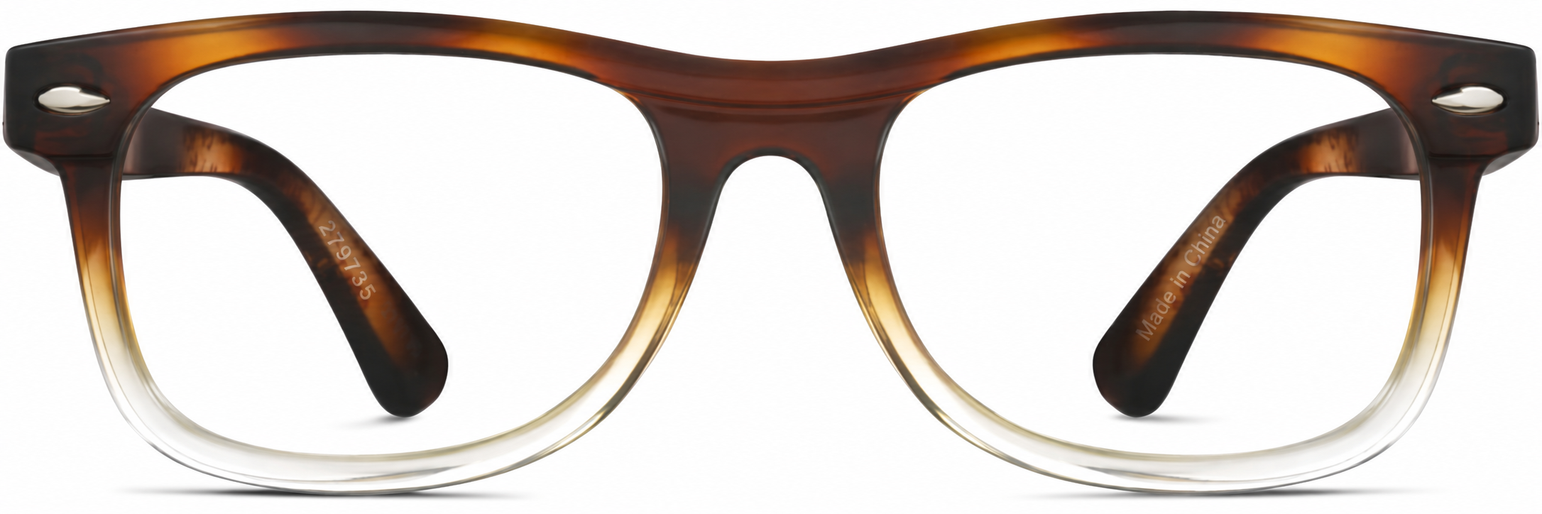Brown Square Glasses · Brown · reference