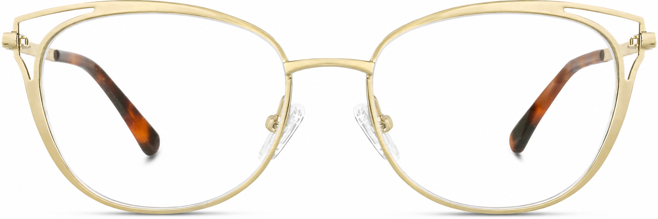 Gold Cat-Eye Glasses · Gold · reference