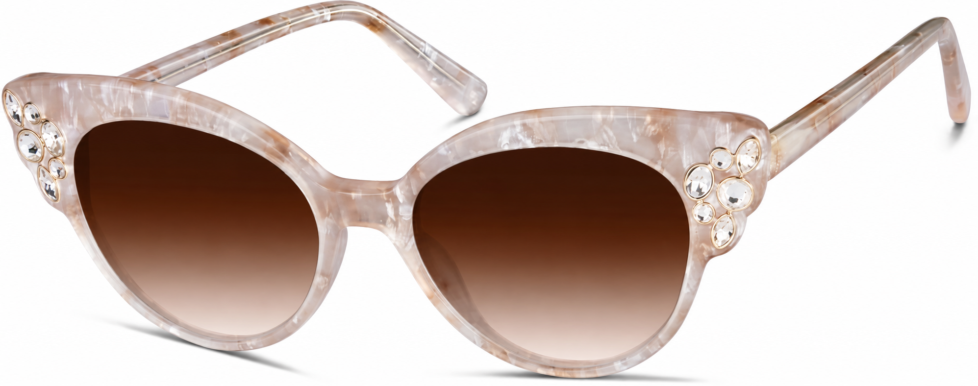 Premium Cat-Eye Sunglasses · Cream · reference