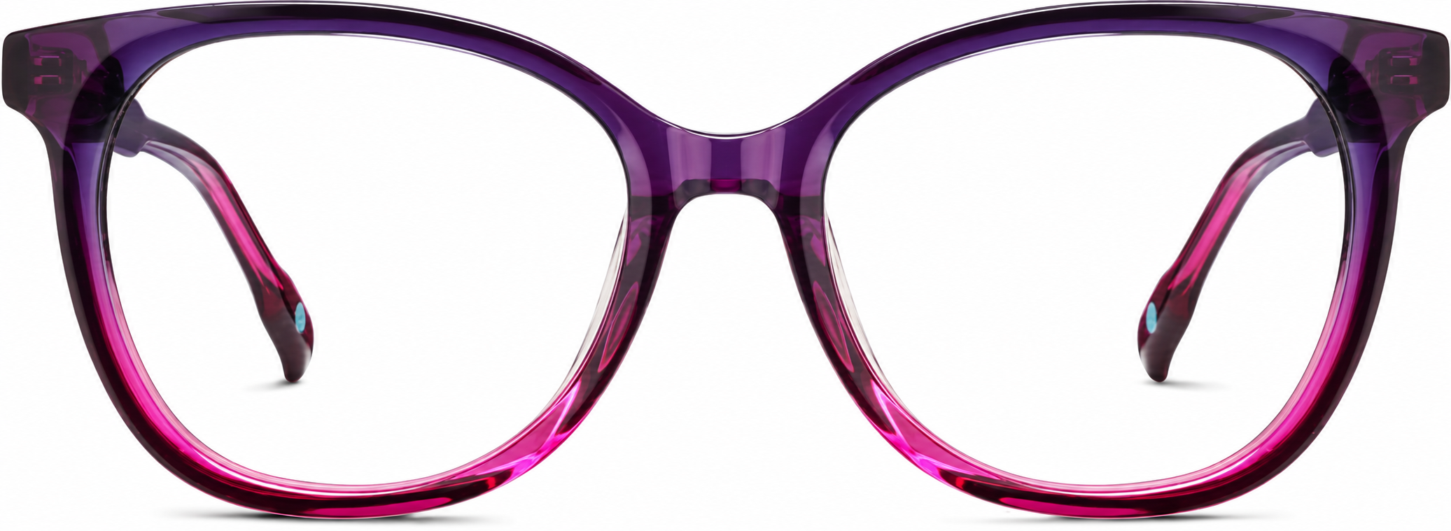 Purple Cat-Eye Glasses · Purple · reference