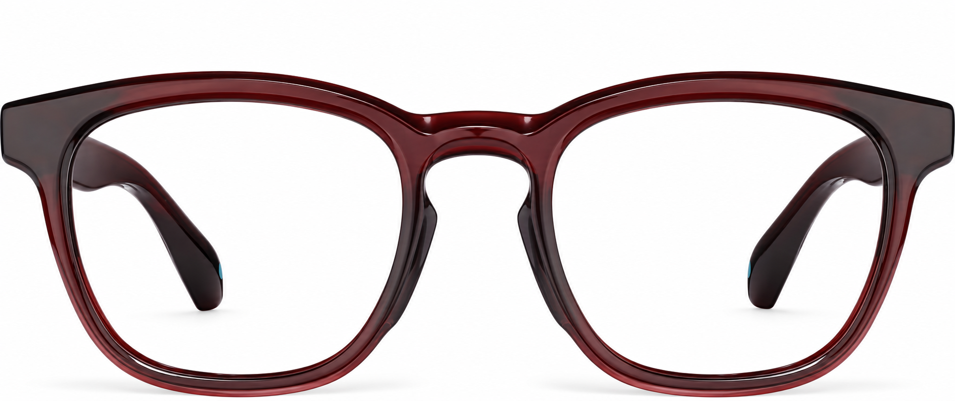 Red Square Glasses · Red · reference