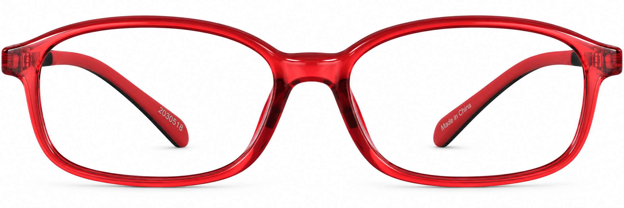 Cherry Kids' Oval Glasses · Cherry · reference