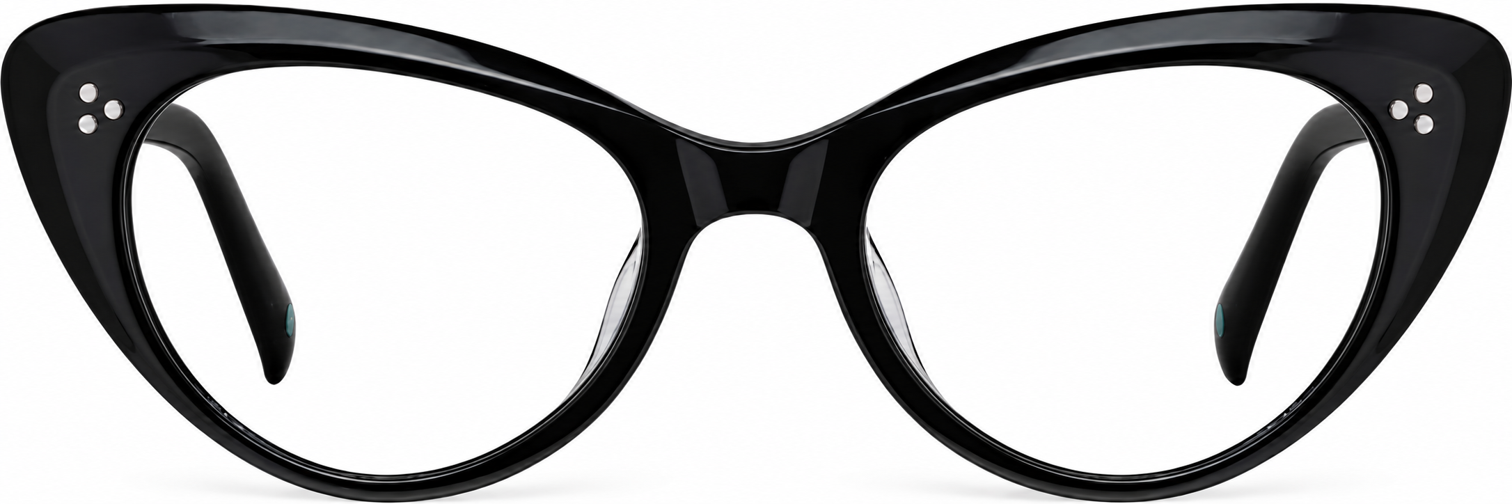Black Cat-Eye Glasses · Black · reference
