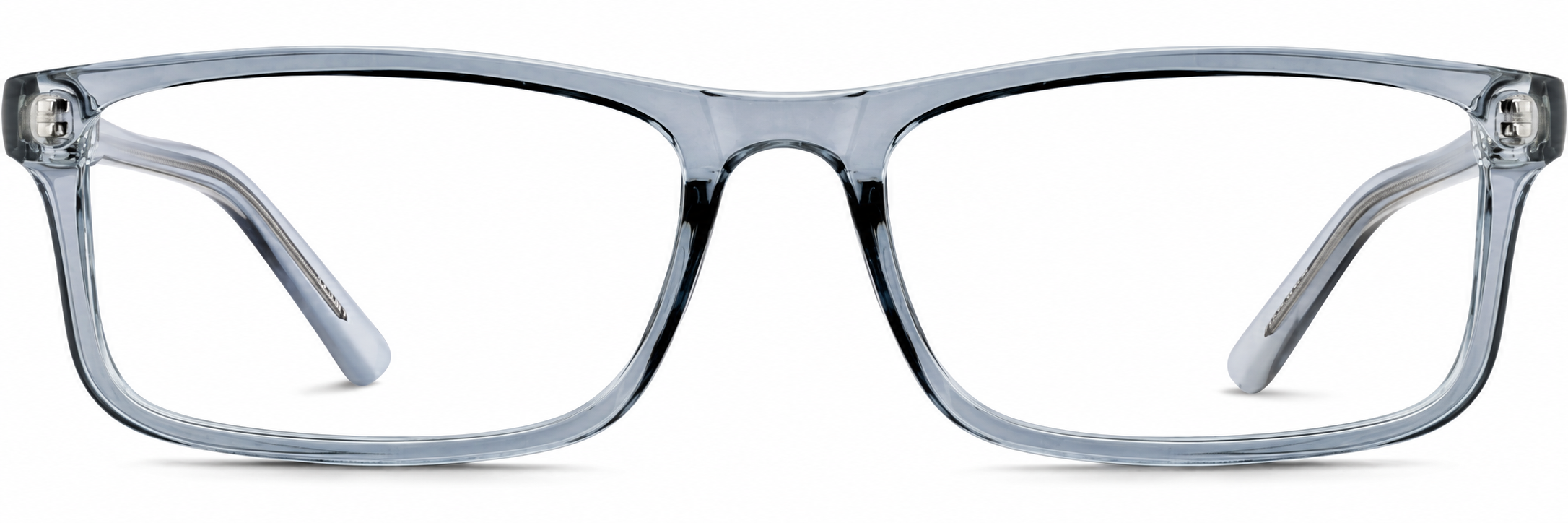 Blue Rectangle Glasses · Blue · reference