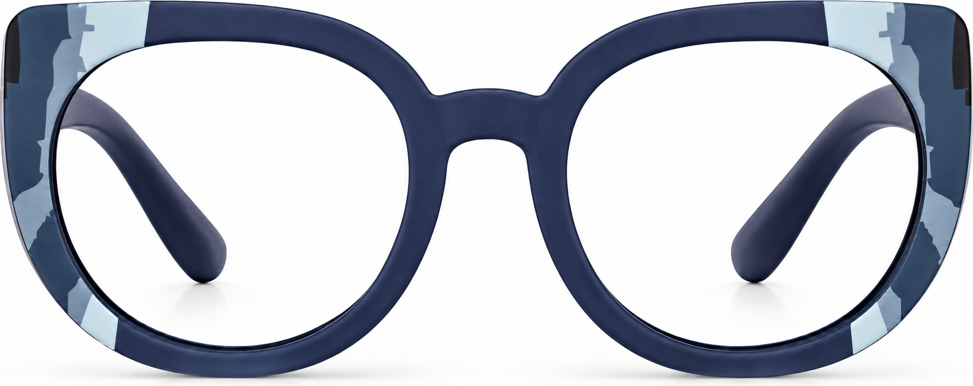 Blue Cat-Eye Glasses · Blue · reference