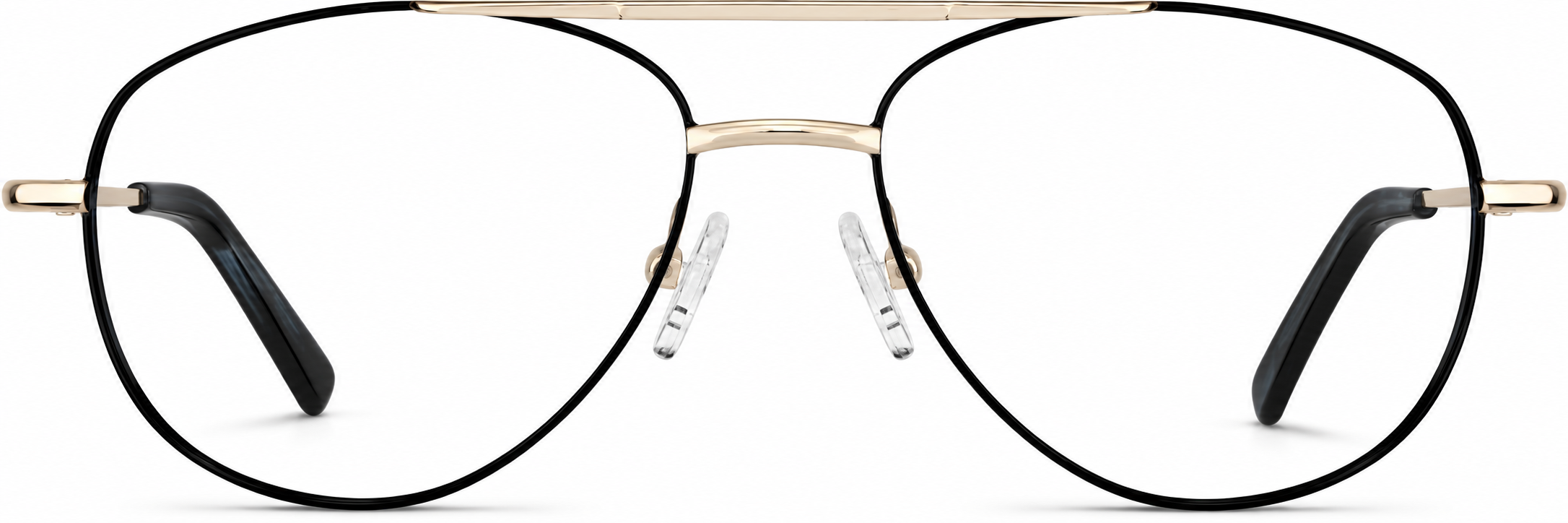 Black Aviator Glasses · Black · reference