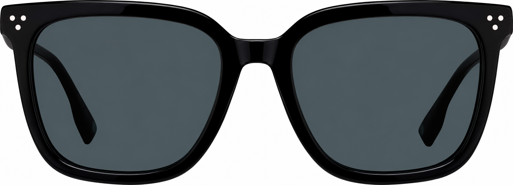 Black Square Sunglasses · Black · reference