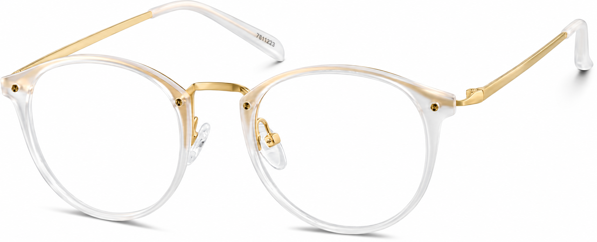 Clear Round Glasses · Clear · reference