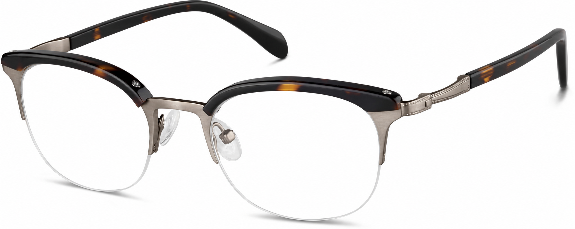 Tortoiseshell Browline Glasses · Tortoiseshell · reference