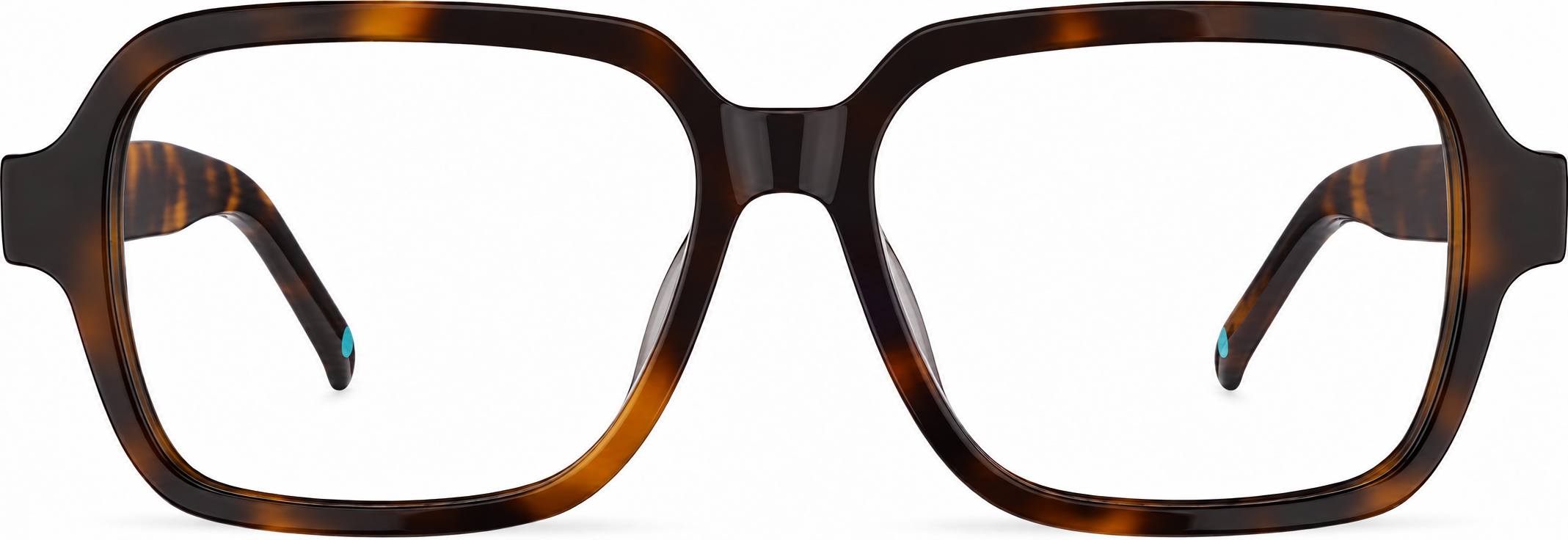Tortoiseshell Acetate Square Glasses · Tortoiseshell · reference