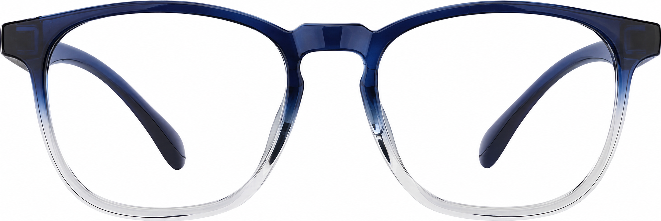 Navy Ombre Square Glasses · Navy Ombre · reference