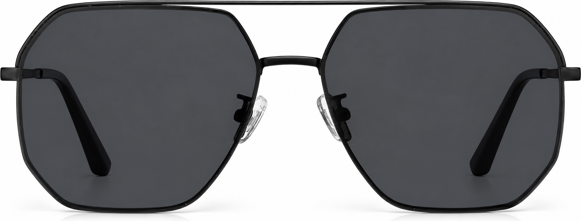 Black Aviator Sunglasses · Black · reference