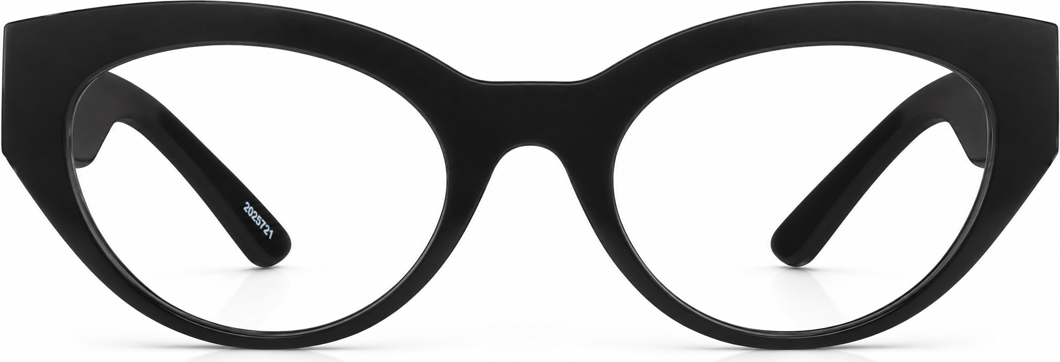 Black Cat-Eye Glasses · Black · reference