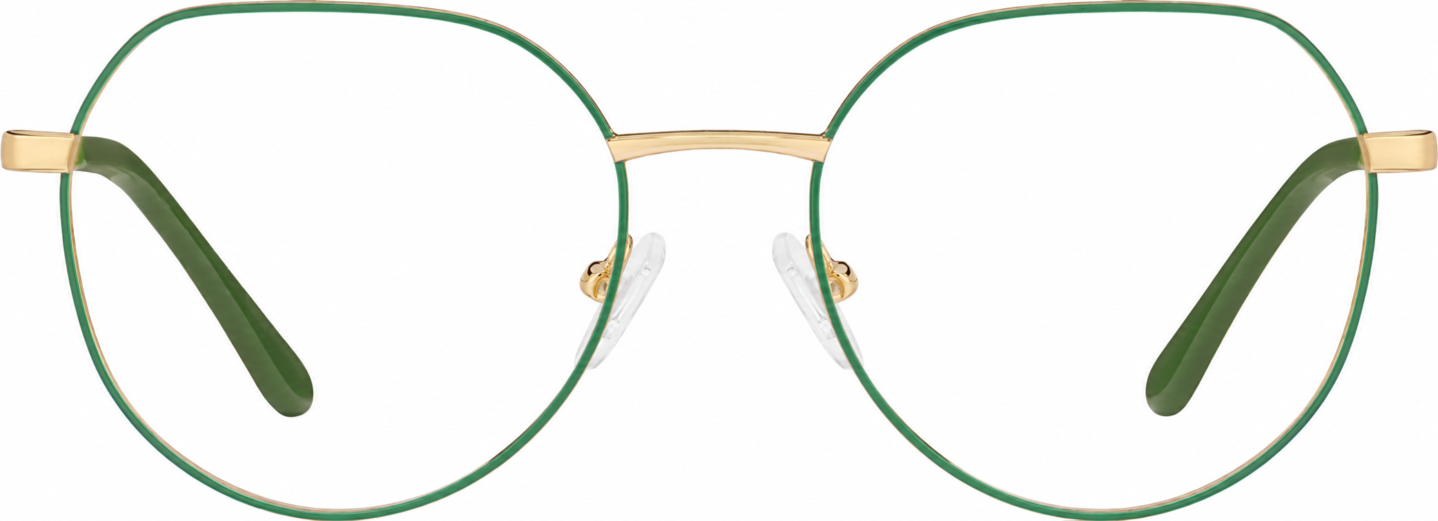 Green Geometric Glasses · Green · reference
